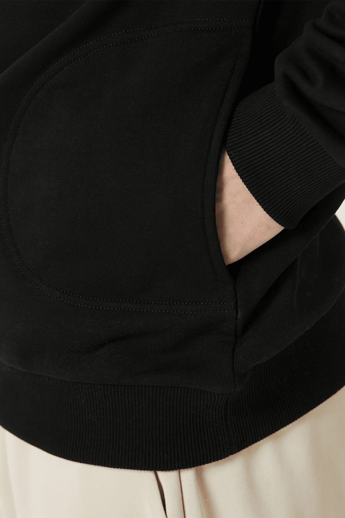 Men's Black Sweatshirt - Image 6