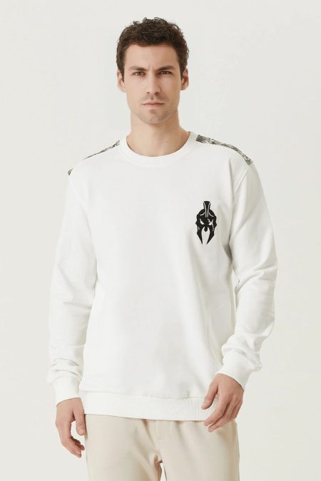 Men's White Sweatshirt